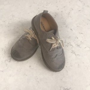 Girls Grey Loafers Size 9